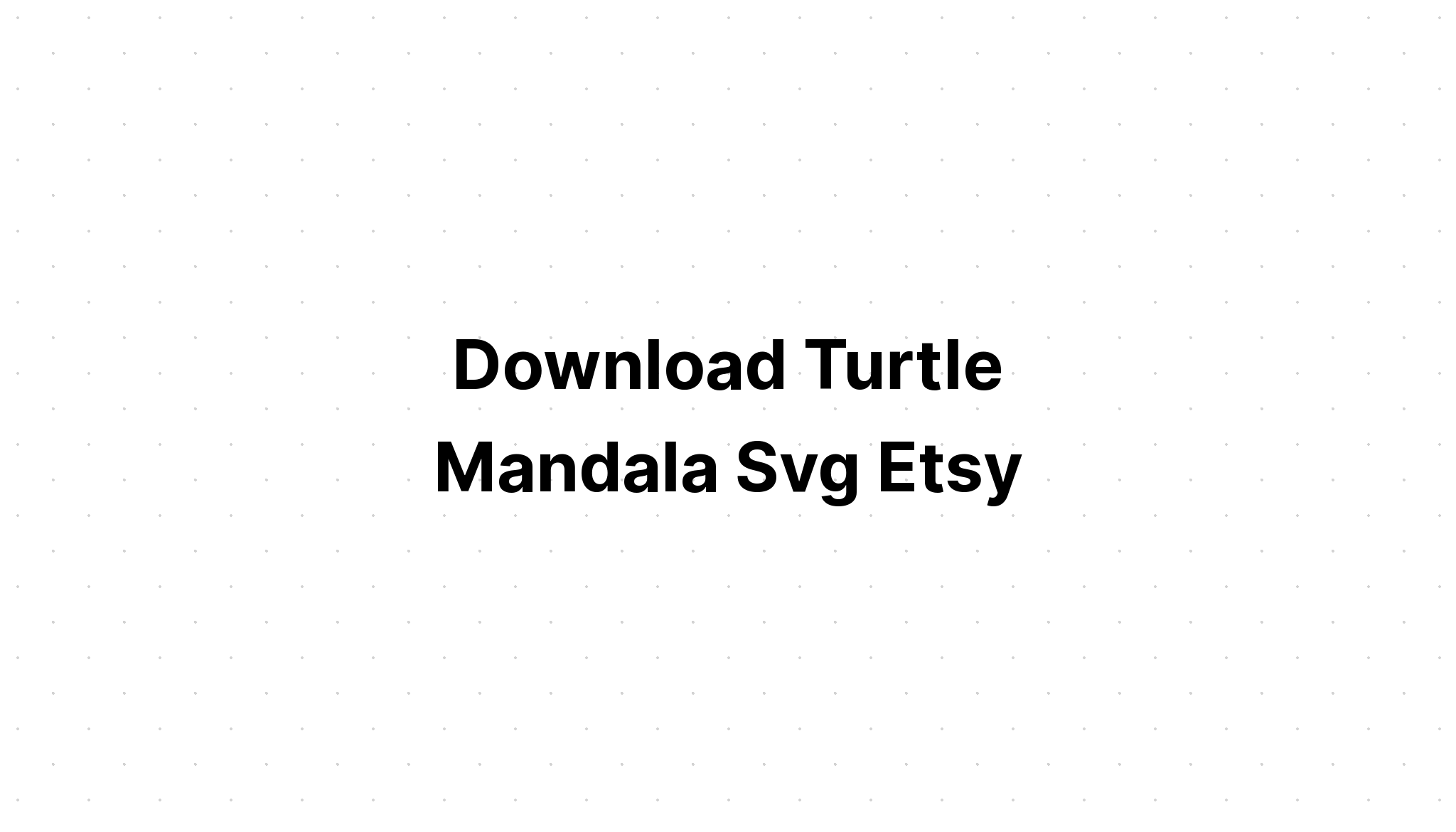 Download 3D Turtle Mandala Svg Design - Layered SVG Cut File